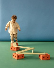 Modu Balance Track, Burnt Orange/ Dusty Green
