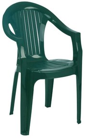 Πολυθρόνα Πλαστική Lola Green 02-0262 56X40X78cm Siesta