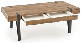 Toulu Τραπεζάκι Σαλονιού Καφέ 120x55x41