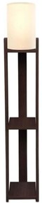 Φωτιστικό Δαπέδου Ventora 204-0126 20x20x142cm 1xE27 Dark Brown-Beige GloboStar