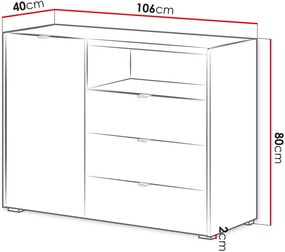 Μπουφές Cyliza I