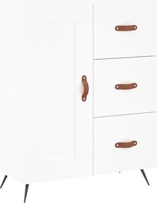 vidaXL Ντουλάπι Λευκό 69,5x34x180 εκ. από Επεξεργασμένο Ξύλο