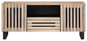 vidaXL Έπιπλο Τηλεόρασης 100x34x46 εκ. από Μασίφ Ξύλο Μάνγκο