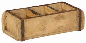 vidaXL Δίσκος 30x14x9 εκ. Από ανακυκλωμένο ξύλο