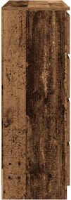 vidaXL Ντουλάπι Παλιό Ξύλο 100x35x99 εκ. από Επεξεργασμένο Ξύλο