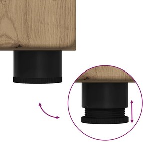 vidaXL Σετ Επίπλων Μπάνιου TULUM Artisan Oak Επεξεργασμένο ξύλο