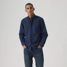 Πουκάμισο oxford relaxed με γιακά με κουμπιά