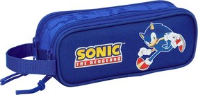 Κασετίνα Sonic Μπλε 21 x 8 x 6 cm