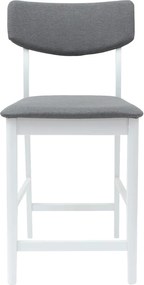 vidaXL Καρέκλες φαγητού 2 pcs Λευκό 48 x 49 x 95 εκ.