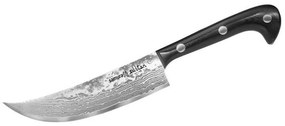 Μαχαίρι Pchak Sultan SU-0086DB 16,1cm Black Samura Stainless Steel