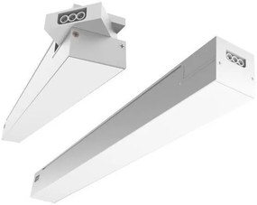 Γραμμικό Φωτιστικό με Σύνδεσμο LED SMD 24W 4000K 2400lm Epistar Spotlight-6851-Λευκό 6851