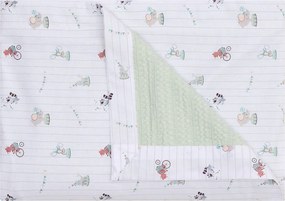 Κουβέρτα Πικέ Αγκαλιάς (70x100) 2 Όψεων Kentia Stylish Gonzo
