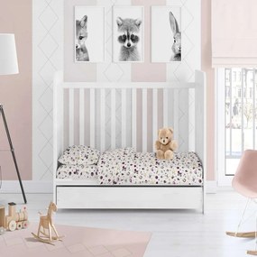 Σεντόνι Βρεφικό Με Λάστιχο Baby 01 Multi DimCol Cradle 70x155cm 100% Βαμβακερή Φανέλα