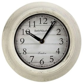 Ρολόι Τοίχου ROL601 23,2x23,2x5,4cm Beige Espiel Πολυρεσίνη