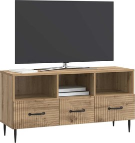 VidaXL Ντουλάπι TV 102 x 34,5 x 50 εκ. Artisan Δρυς Επεξεργασμένο Ξύλο