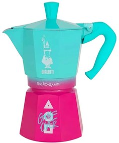 Καφετιέρα Espresso Moka Express Squid Game 209.0005393 6Cups Multi Bialetti Αλουμίνιο