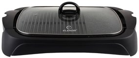 Elekom EK-13 G Electric Grill with Glass - Ηλεκτρική Ψησταριά Σχάρας 1800W με Ρυθμιζόμενο Θερμοστάτη