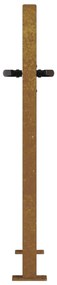vidaXL Πύλη Κήπου 105x80 εκ. από Ατσάλι Corten