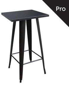 Τραπέζι RELIX  BAR 60x60 Μαύρο