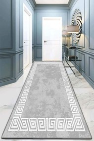 Χαλί Silencio 908CHL3106 Grey-White Conceptum Hypnose 100X200cm