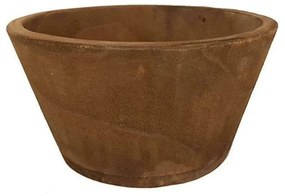 Κασπώ Διακοσμητικό Paulownia 00.07.7547B Φ27x13cm Ξύλινο Natural Wood