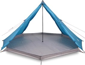 vidaXL Σκηνή Οικογενειακή Tipi 8 Ατόμων Αδιάβροχη Μπλε