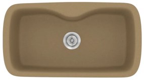 Sanitec Classic 321 Metallic Coffee Νεροχύτης