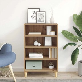 vidaXL Πλαϊνό γραφείο Artisan Oak 57 x 35 x 89.5 εκ Επεξεργασμένο ξύλο