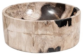 Decorative bowl S Line Δίχρωμο πέτρινο S3906-00N3