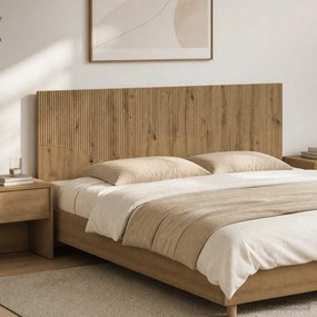 vidaXL Κεφαλάρι Τοίχου HOORN Artisan Δρυς Επεξεργασμένο Ξύλο