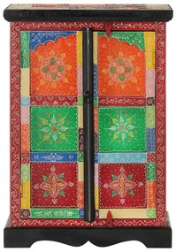 vidaXL Ντουλάπι με Πόρτες Χειροποίητο 53x30x75 εκ. Μασίφ Ξύλο Μάνγκο