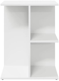 vidaXL Κομοδίνα 2 τεμ. Λευκά 46,5x29x61 εκ. από Επεξεργασμένο Ξύλο