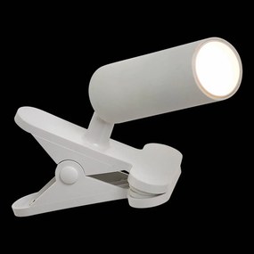 Σποτ Με Κλιπ Επαναφορτιζόμενο LED Dimmable F-V White 214558