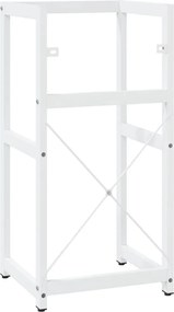 vidaXL Έπιπλο Μπάνιου Λευκό 40 x 38 x 83 εκ. Σιδερένιο