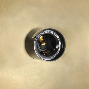 Φωτιστικό Κρεμαστό Vintage Στρογγυλό 25 W Μπρονζέ 41 εκ. Ε27 - Χρυσό