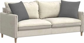 vidaXL Μαξιλάρι Καναπέ 2 pcs Σκούρο Γκρι 50 x 50 cm ύφασμα