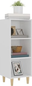 vidaXL Ντουλάπι Λευκό 34,5x32,5x90 εκ. από Επεξεργασμένο Ξύλο