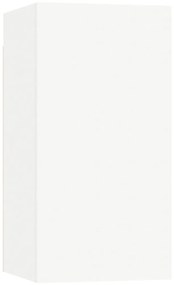 vidaXL Έπιπλα Τηλεόρασης Σετ 4 Τεμαχίων Λευκό από Επεξ. Ξύλο