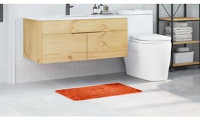 vidaXL Πατάκι μπάνιου Πορτοκαλί 50 x 80 cm Πολυπροπυλένιο