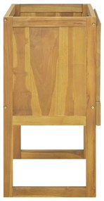 vidaXL Έπιπλο Μπάνιου 90 x 40 x 75,5 εκ. από Μασίφ Ξύλο Teak