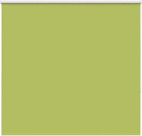 vidaXL Roller Blind Blackout φύλλα πράσινα 155x150 cm Πλάτος υφάσματος