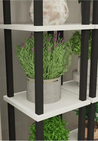Stewehome Πολυεπίπεδη σκάλα σταντ γλαστρών διακοσμητικό μοντέρνο ράφι φυτών