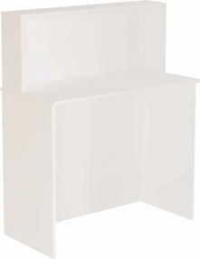 Τραπέζι Υποδοχής Λευκό CEBAL 90x44.5x110