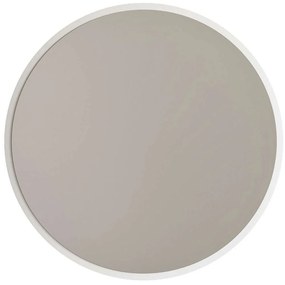 Καθρέπτης Τοίχου 552NOS2205 60x2,2x60cm White Aberto Design Mdf,Γυαλί
