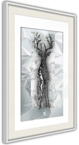 Αφίσα - Crystal Deer - 40x60 - Μαύρο - Με πασπαρτού