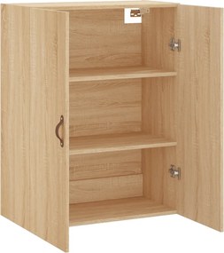 vidaXL Ντουλάπι Επιτοίχιο Sonoma Δρυς 69,5 x 34 x 90 εκ.
