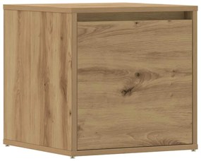 vidaXL Συρτάρι Box Artisan Δρυς 40,5x40x40 cm Ξύλο μηχανής