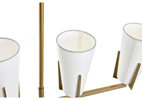 Φωτιστικό Οροφής DKD Home Decor Χρυσό Λευκό (67 x 14 x 22 cm)