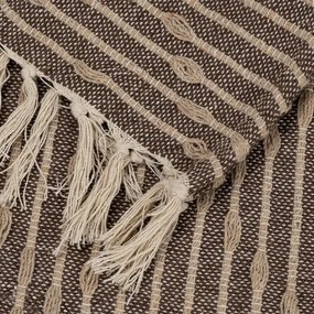 Pιχτάρι σε μπεζ καφέ χρώμα 125×160εκ.