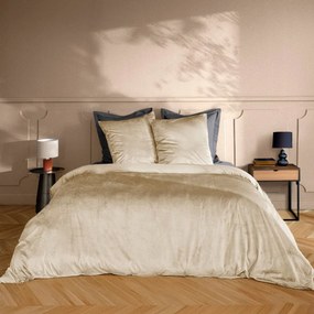 Παπλωματοθήκη Βελουτέ Υπέρδιπλη (220x240) + Διακοσμητικές Μαξιλαροθήκες L-C Velina Sable 1645205